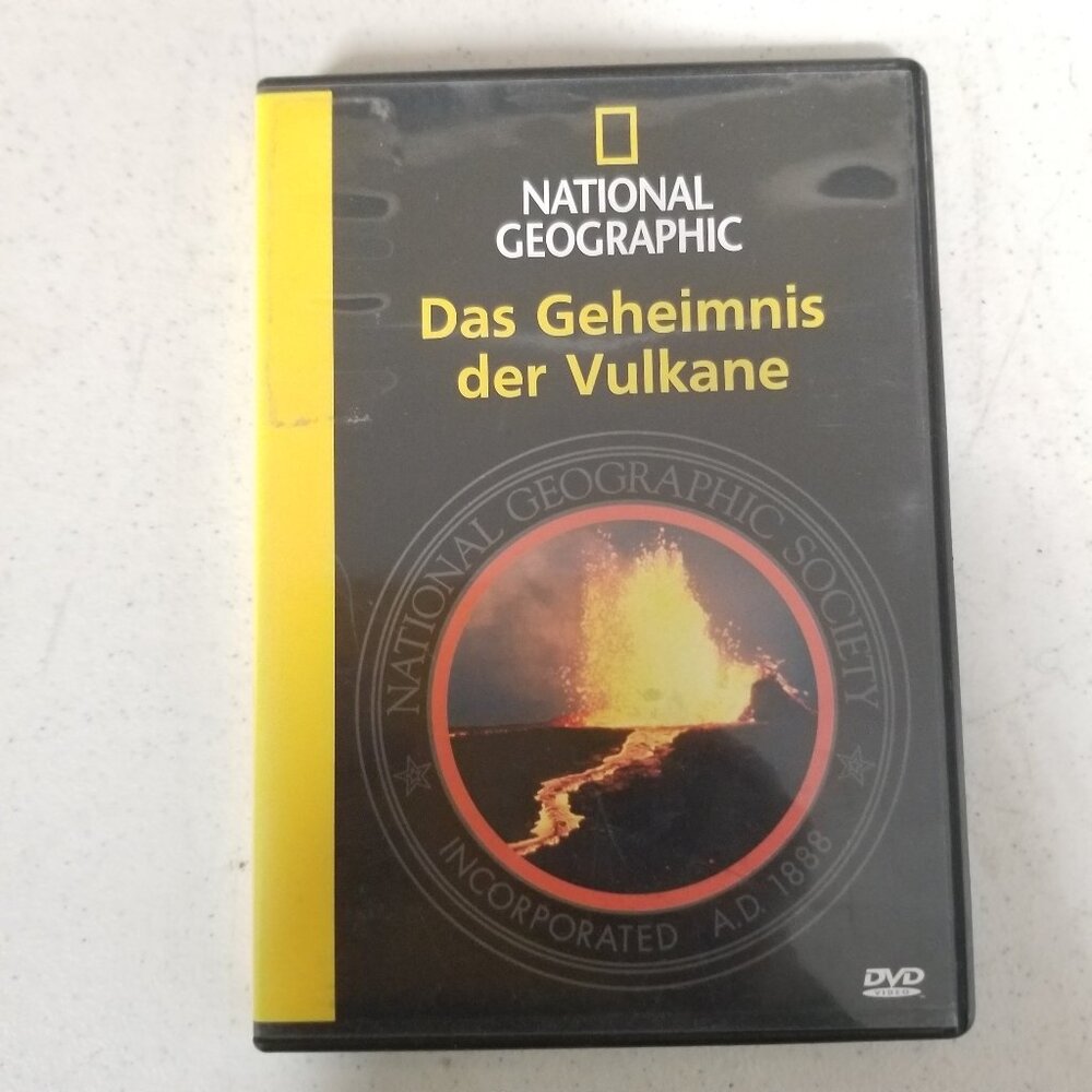National Geographic Das Geheimnis der Vulkane German DVD